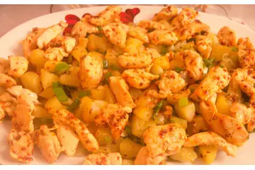 Tavuklu Patates Yemeği